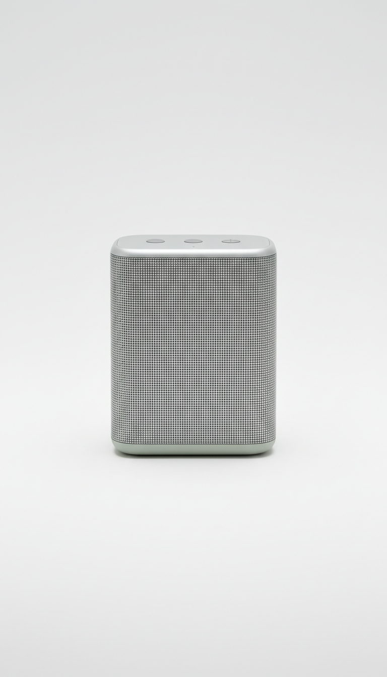 Sleek portable bluetooth speaker